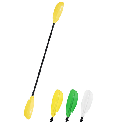 Woowave Personalizar 3 piezas de aluminio ajustable de súpeda inflable para las paletas de kayak