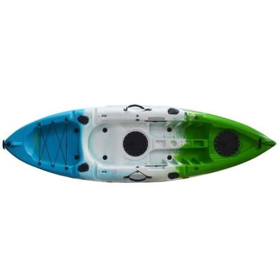 20 kg/44 lbs LLDPE Kayak Kayak de plástico 270*78*40cm 1 persona Barco con asiento y paleta