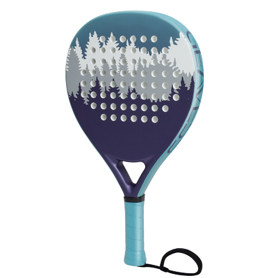Tamaño del rostro 26cm WOOWAVE Fibra de carbono EVA personalizada Core de memoria de playa Padel Raqueta de tenis