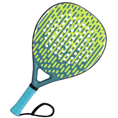 12Raquetas de tenis de padel de fibra de carbono con núcleo de espuma flexible de memoria EVA y agarre de espuma