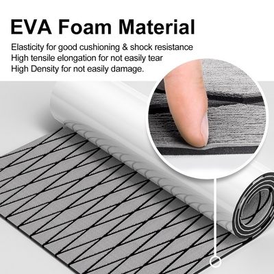 Hojas de espuma EVA de teca falsa resistentes a los rayos UV para cubiertas de embarcaciones de grado marino de espesor inferior a 10 mm