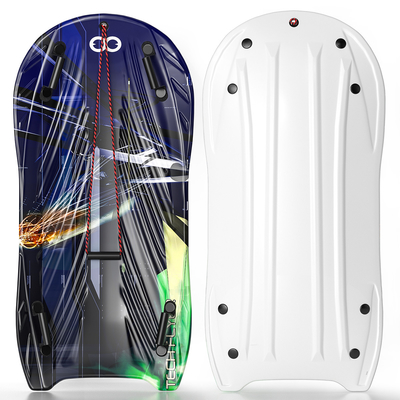 XPE EPS HDPE trineo de nieve para niños unisex adulto logotipo personalizable 2 asas y cuerda de tira