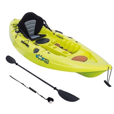 Material de LLDPE Kayak de pesca simple para entretenimiento familiar Capacidad de carga 130 kg/287 lbs