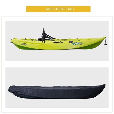 Material de LLDPE Kayak de pesca simple para entretenimiento familiar Capacidad de carga 130 kg/287 lbs