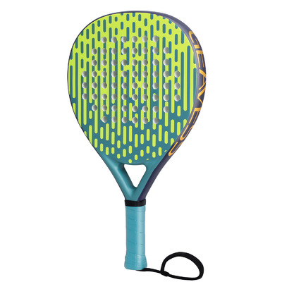 WOOWAVE Fibra de Carbono Profesional EVA Personalizado Núcleo de Memoria Blanda Raqueta de Tenis de Playa Padel Azul