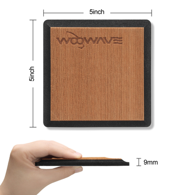 5'*5' Marrón WOOWAVE impermeable almohadilla de gancho de pescado EVA espuma de caucho antiderrapante almohadillas de espuma