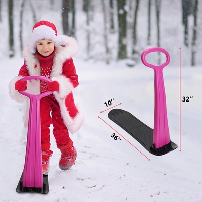 Scooter de snowboard para niños con diseño plegable y material plástico