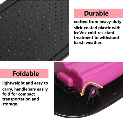 Scooter de snowboard para niños con diseño plegable y material plástico