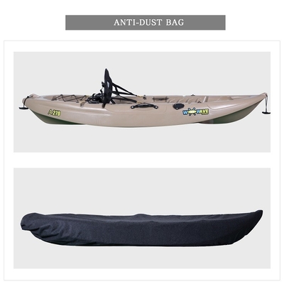 1 persona WOOWAVE Canoa Kayak Vela para remo Max 1 capacidad de carga 130 kg/287 lbs