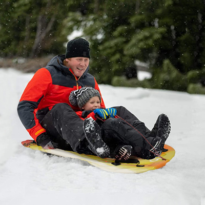 Experimenta la alegría de la nieve con el tablero de nieve para niños de espuma PE ligero Woowave