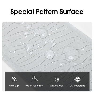 Tejido de escalera antideslizante de diseño moderno impermeable Tejido de espuma para agarre