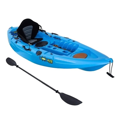 Single LLDPE Kayak de plástico Canoa de pesca Paddle Ocean Kayak para un rendimiento sin igual