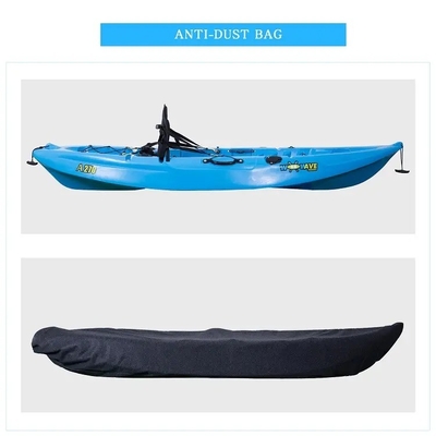 Single LLDPE Kayak de plástico Canoa de pesca Paddle Ocean Kayak para un rendimiento sin igual