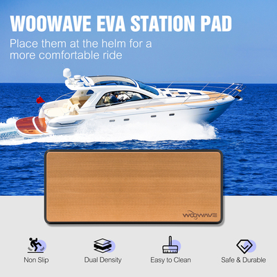 Pad de cubierta de embarcaciones impermeable Pads de espuma EVA antideslizante para lagos ríos y decoración de embarcaciones