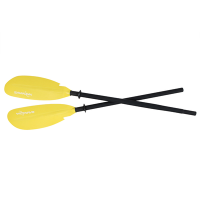 Paddle de kayak de aluminio para deportes acuáticos de diseño personalizado y conjunto combinado ofrecido