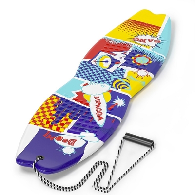 Scooter de snowboard de 41.7 pulgadas con cuerda y mango