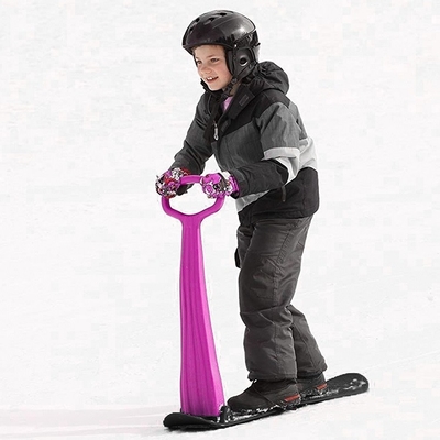 36' longitud de tabla Scooter de nieve plegable ligero para niños trineos de nieve duraderos