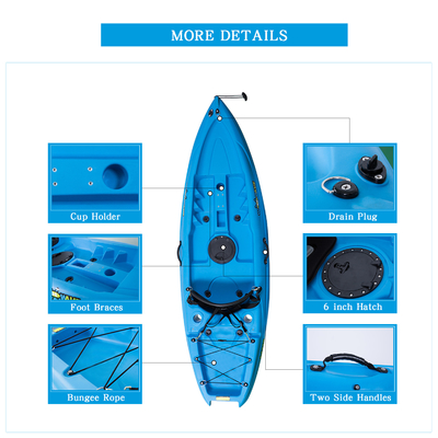 Competición Niños Kayak Canoa/Kayak WOOWAVE Inflatable NO con las características estándar de la correa