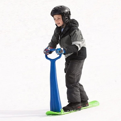 Todos los trineos de nieve duraderos de montaña rosa/negro para niños Actividades al aire libre de invierno