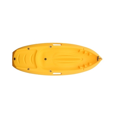 Niños amarillos Kayak Sentarse en la parte superior Kayak único Pescar 1.8m Características estándar Asiento trasero