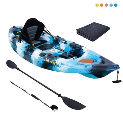 Capacidad de carga WOOWAVE 2.7m Canoa/Kayak de plástico para ríos