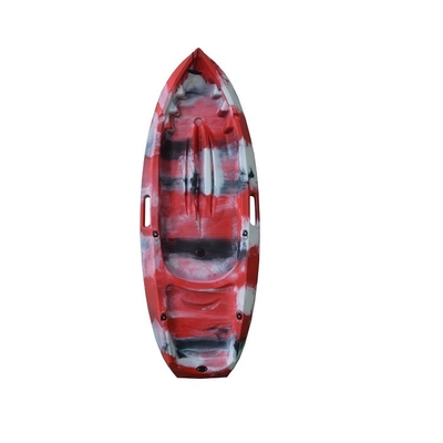 Compacto y ligero 1.8M verde solo sentado en la parte superior del kayak para una fácil maniobra