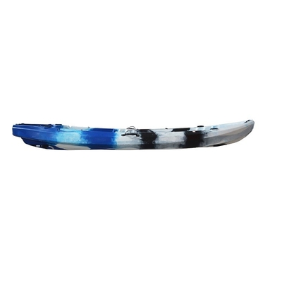 Canoa de pesca/kayak doble con soportes de varillas de pesca camuflados o personalizados