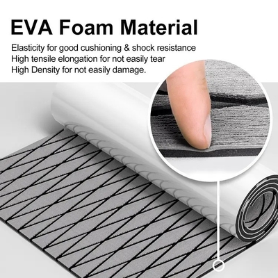 Hoja de alfombra de espuma EVA autoadhesiva no resbaladiza personalizada para pisos de cubierta de buques marinos