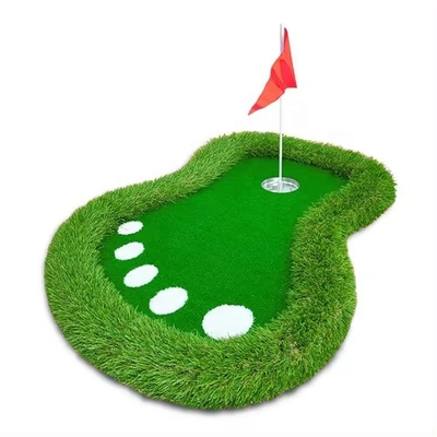 Alfombra de golf de entrenamiento para deportes acuáticos con diseño flotante e impresión de serigrafía