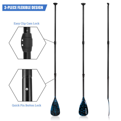 Paddling sin esfuerzo en lagos Ríos Inflable Paddle Stand Up Surf con cuchilla de nylon