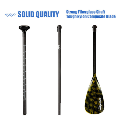 Paddle de pesca ligero y duradero de 0,98 kg / 2,16 lbs Tabla para remo en pie