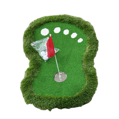 Almohadillas de jaulas de entrenamiento para la práctica de golf.