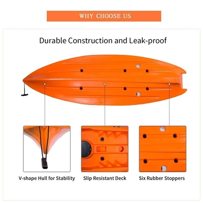Mejora tu experiencia de pesca con Woowave 2.2m Canoa profesional de kayak chino
