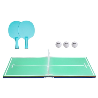 OEM Logotipo 2024 juego de agua juego de juego flotante EVA mesas de ping pong tenis para la piscina al aire libre diversión