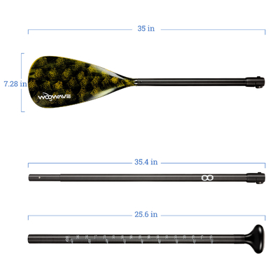 14.095kgs Peso de cartón Material de nylon tabla de remo vertical para la pesca en bote de surf