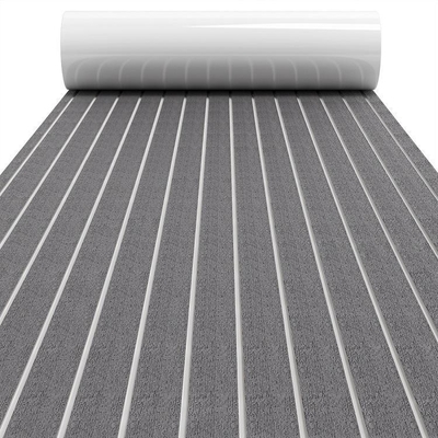 Hoja de esterilla de espuma de EVA personalizada gris para cubierta de yates, plataforma de piso de marina, plataforma de piso, plataforma de barco
