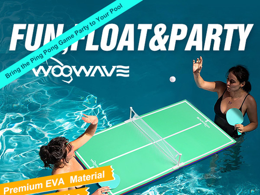 Conjunto de tenis de mesa flotante EVA para piscina, fiesta acuática en la playa, juego deportivo estilo móvil