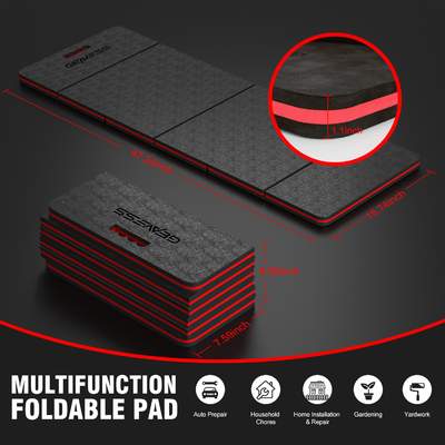 Pad de rodilla de espuma EVA portátil para trabajo al aire libre