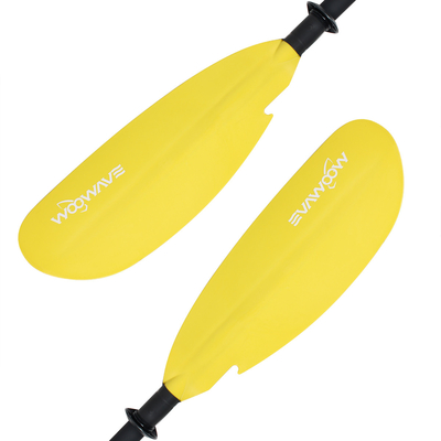 Woowave Personalizar 3 piezas de aluminio ajustable de súpeda inflable para las paletas de kayak