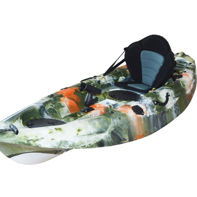Experimenta la emoción de la pesca con nuestra familia de una persona sentado en la parte superior de la canoa kayak