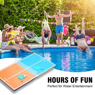 Accesorios incluidos Woowave Tenis de mesa flotante para la fiesta de la piscina juego de diversiones acuáticas