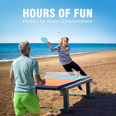 Accesorios incluidos Woowave Tenis de mesa flotante para la fiesta de la piscina juego de diversiones acuáticas
