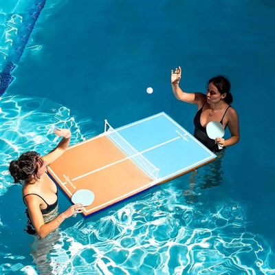 Partido de piscina agua EVA espuma ping-pong tenis de mesa 1,57 pulgadas Diámetro 10 kg Peso del paquete