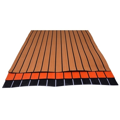 Color personalizado textura almohadillas de cubierta de espuma para barcos Woowave 3M Self Adhesive EVA Flooring Sheet
