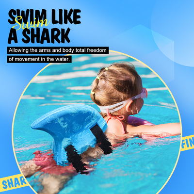 Blue EVA Float producto para principiantes entrenador de natación con cinturones ajustables