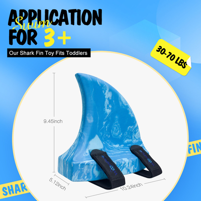 Blue EVA Float producto para principiantes entrenador de natación con cinturones ajustables