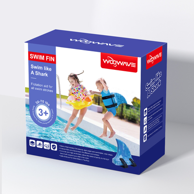 Blue EVA Float producto para principiantes entrenador de natación con cinturones ajustables