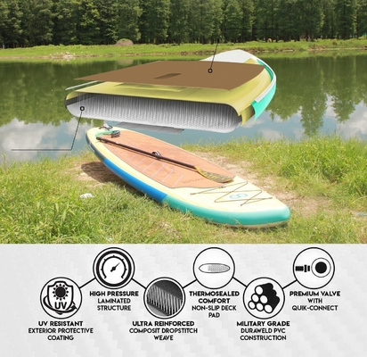 Aumente su experiencia de paddleboarding con nuestra placa de espuma y fibra de vidrio EVA personalizada