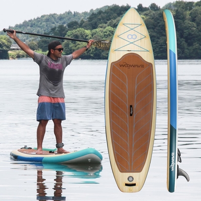 Aumente su experiencia de paddleboarding con nuestra placa de espuma y fibra de vidrio EVA personalizada