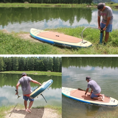Aumente su experiencia de paddleboarding con nuestra placa de espuma y fibra de vidrio EVA personalizada